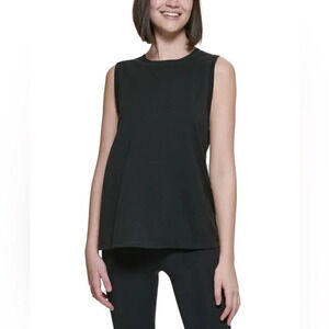 Calvin Klein Women S Dropped Armhole Tank Top Black BRAND NEW WITH TAGS